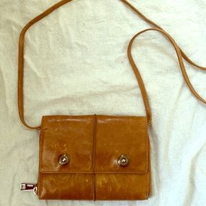 HOBO Leather Convertible Crossbody - like new!